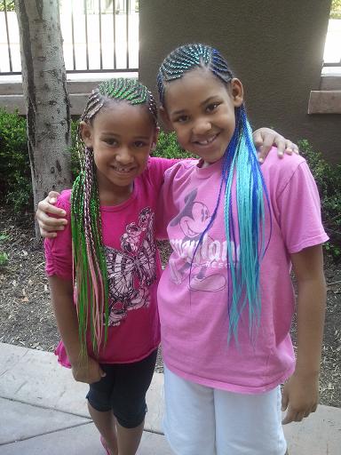 Cornrow braids hairstyles