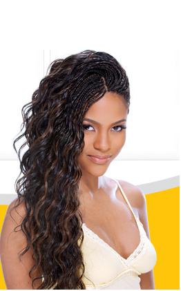 Micro Braids Hairstyles